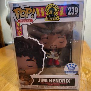 Funko Rocks Authentic Hendrix Jimi Hendrix Funko Shop Exclusive Funko Pop